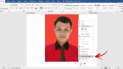 Cara Mengatur Ukuran Foto 2x3, 3x4 dan 4x6 di Word