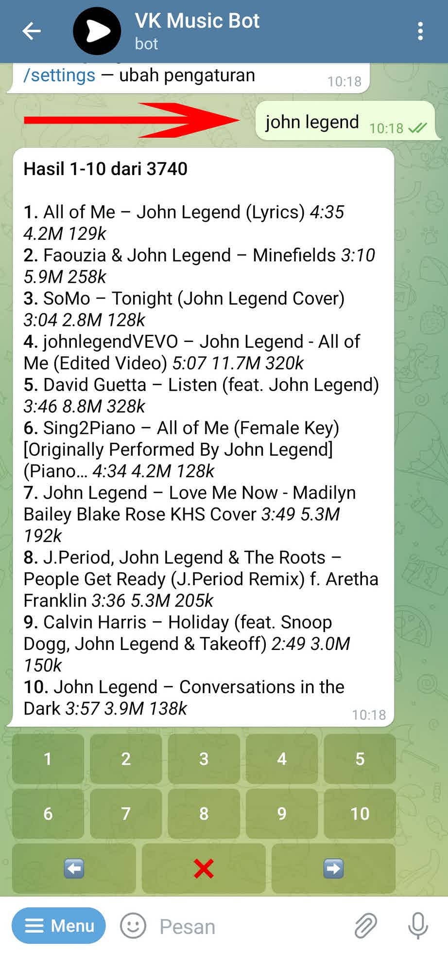 Bot / Channel / Grup Telegram Download Lagu / Musik Indonesia, Barat, Youtube, Spotify, Joox, Flac, Tiktok Format MP3 Terlengkap dan Gratis di HP Android, Iphone, Laptop Maupun Komputer (PC).