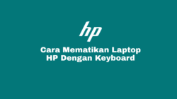 cara mematikan laptop hp dengan keyboard