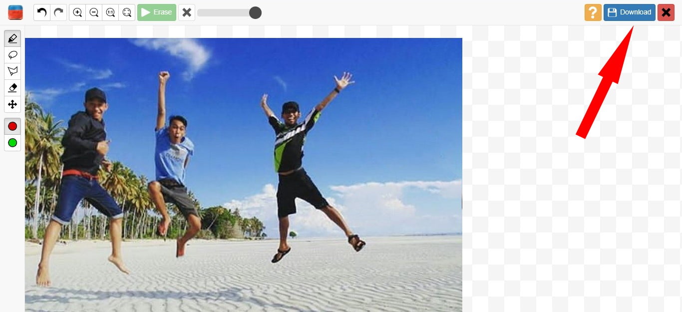 Cara Menghilangkan Objek Foto Online
