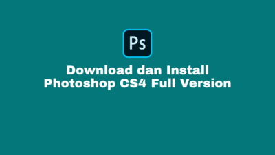 Download Photoshop CS4 Full Version