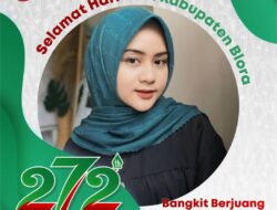 Twibbon Hari Jadi Kabupaten Blora Ke 272 Tahun 2021