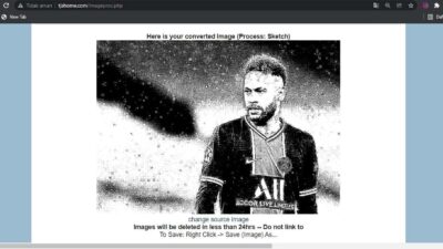 Edit Foto Jadi Sketsa Online