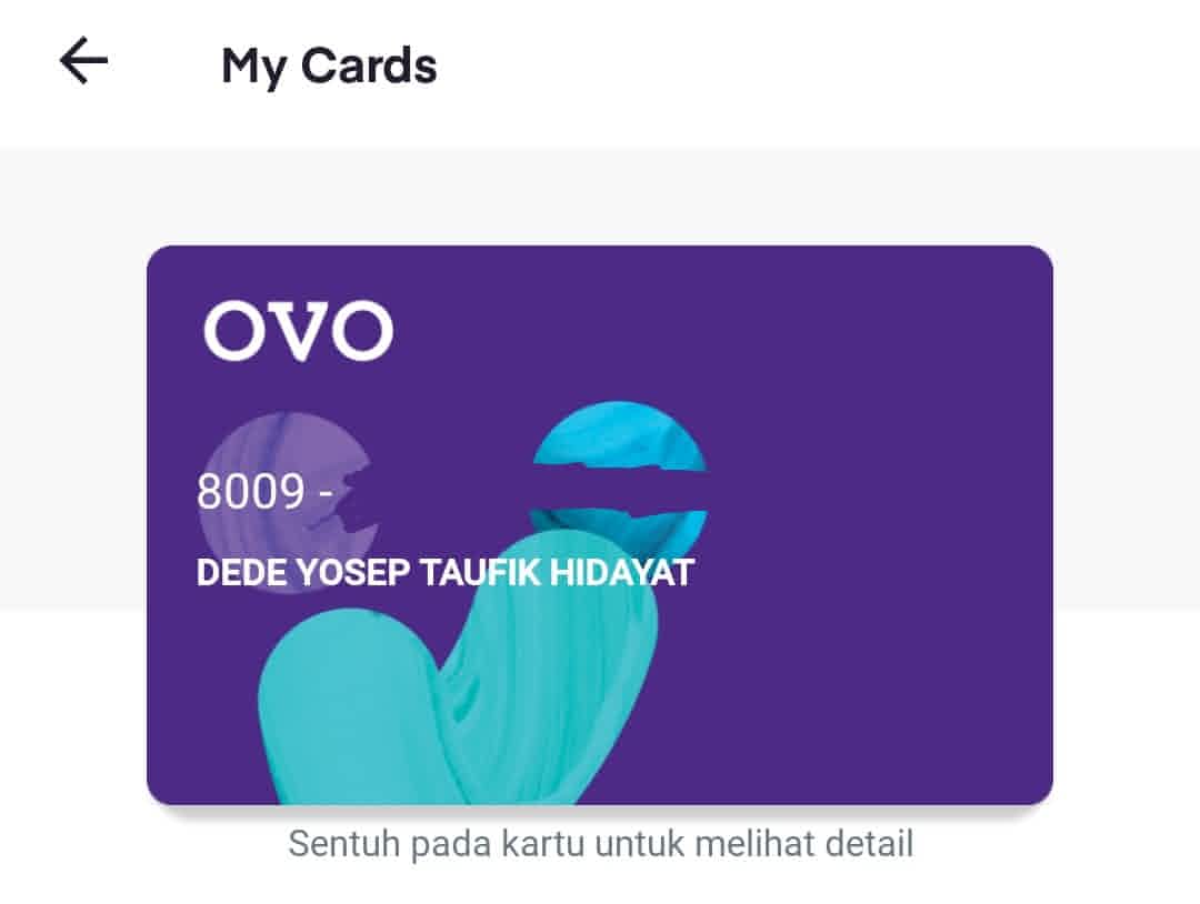 Cara Melihat Nomor Rekening OVO 1