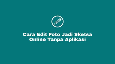 edit foto jadi sketsa online