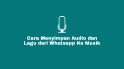 Cara Menyimpan Audio Dan Lagu Dari Whatsapp Ke Musik