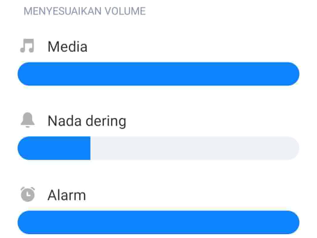 Suara HP Kecil - Cek Pengaturan Volume Ponsel