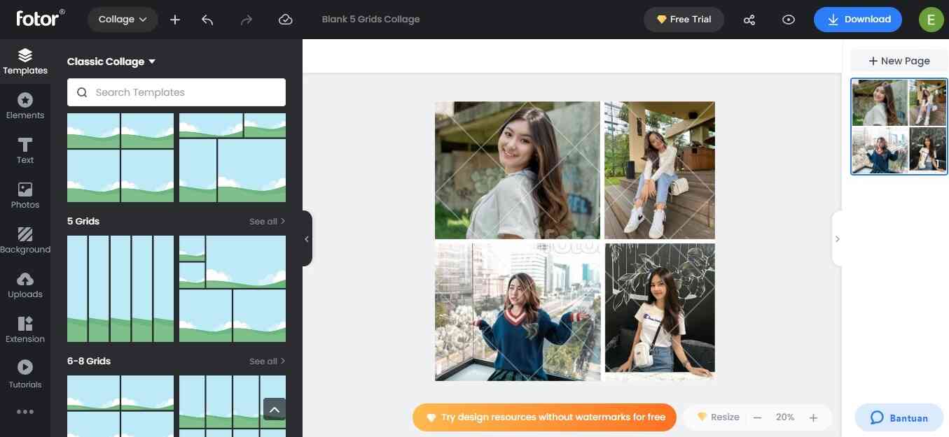 Grid Photo Online