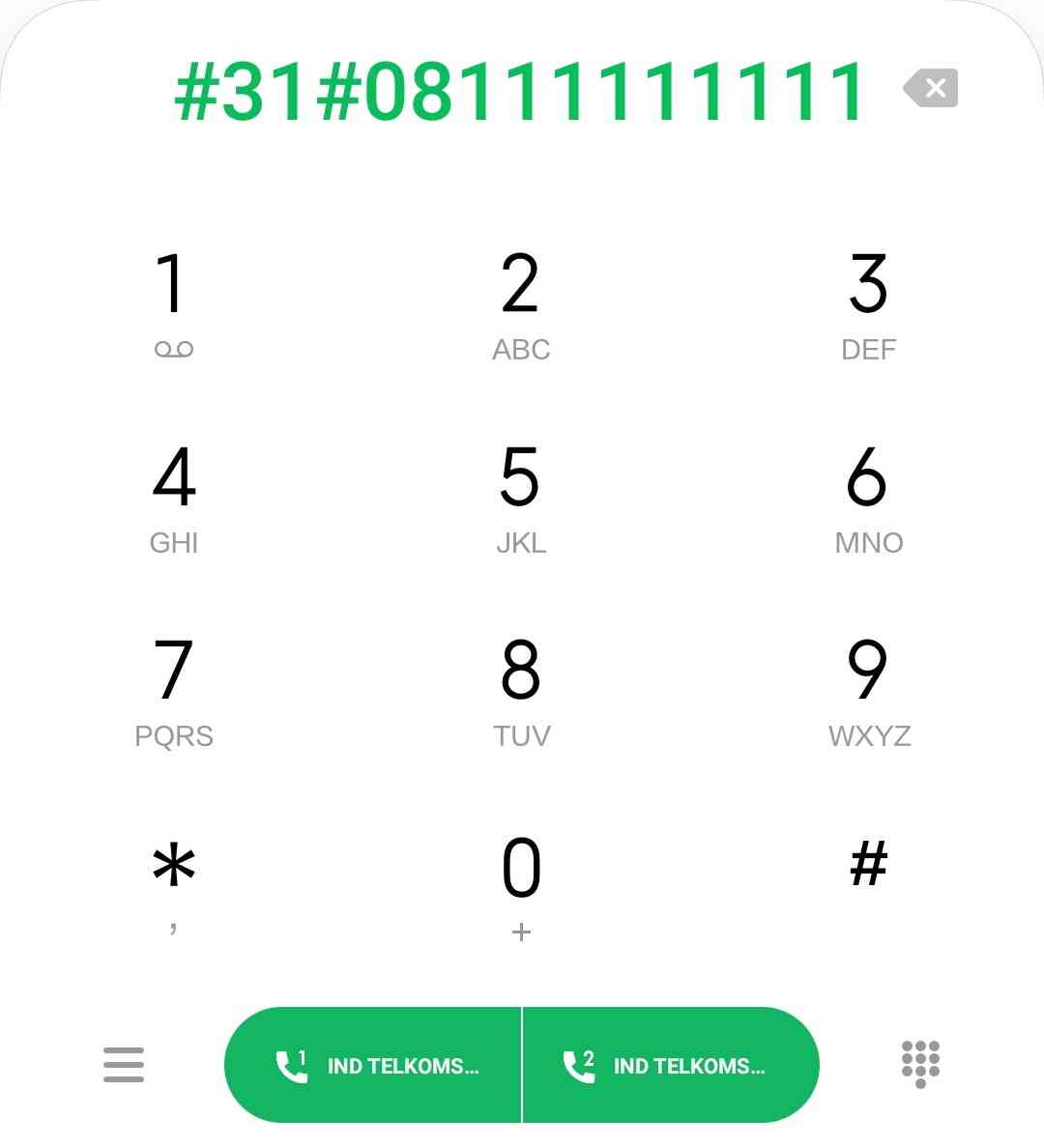 Cara Private Number Telkomsel