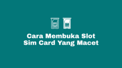 cara membuka dan mengeluarkan slot sim card yang macet