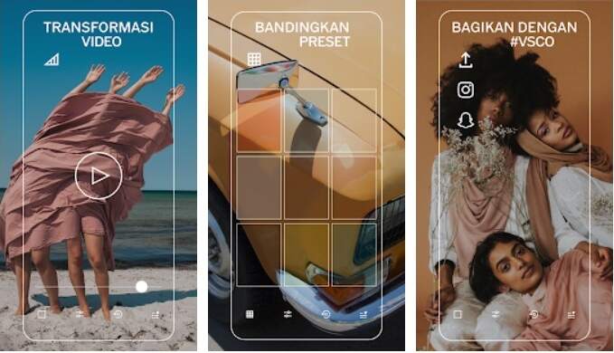 APK Edit Foto Selebgram di VSCO