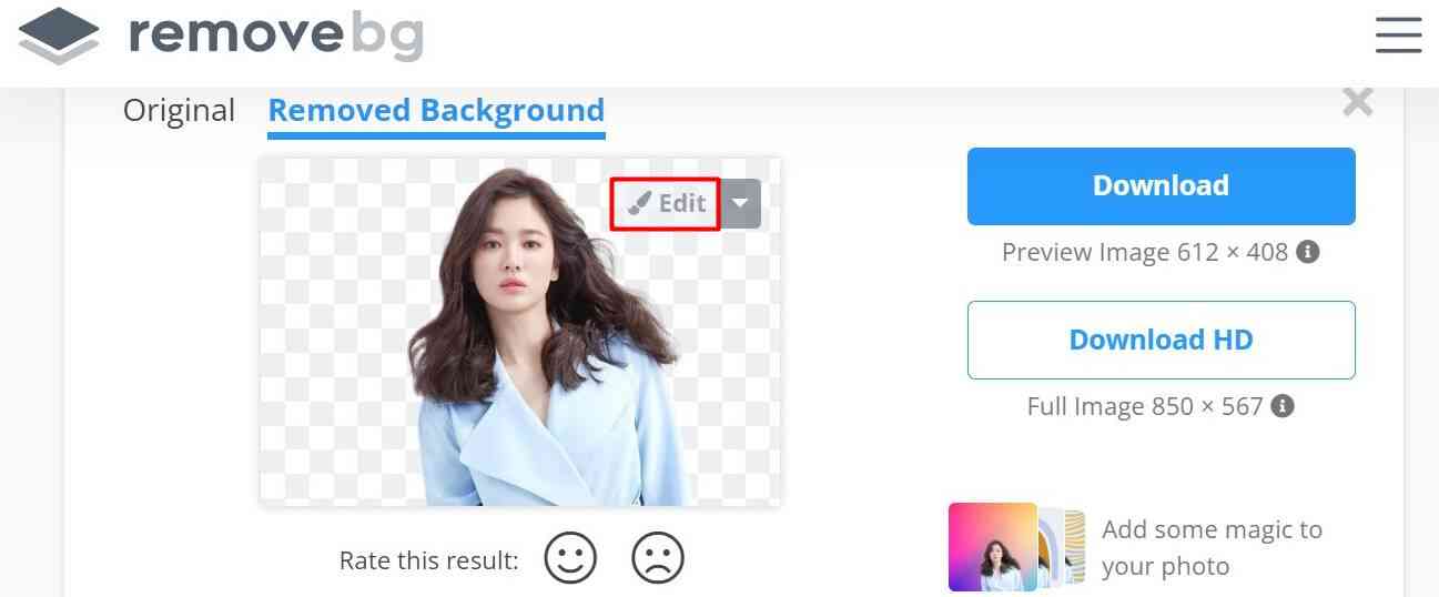 Cara Ganti, Ubah, Edit dan Hapus Background Foto / Gambar Menjadi Merah dan Biru Secara Online Gratis Tanpa Aplikasi Tambahan di HP Android, Iphone, Laptop maupun Komputer (PC).