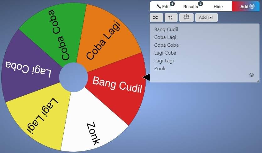 Cara Acak Nama, Nama Kelompok, Tugas, Undian, Giveaway, Arisan Secara Online dan Otomatis Tanpa Aplikasi Menggunakan Situs / Website Random Spiner Picker di HP Android, Iphone, Laptop maupun Komputer (PC).