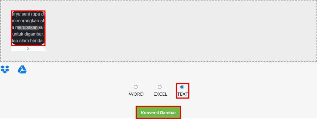 Cara Copy, Salin, dan Ubah Teks dari Foto / Gambar Menjadi Tulisan Word, Excel, PDF, TXT Secara Online Tanpa Aplikasi di HP Android, Iphone, Laptop maupun Komputer (PC).